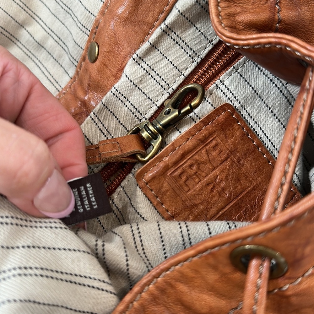 Frye Leather Backpack - Picture 15 of 15